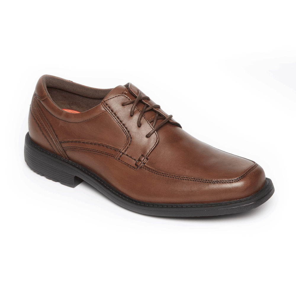 Sapatos Lace Ups Rockport Homem Marrom - Style Leader 2 Apron Toe - 50826VBFS